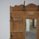 Vestiaire hall d'entrée bois aérogommé