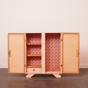 Penderie en bois enfant