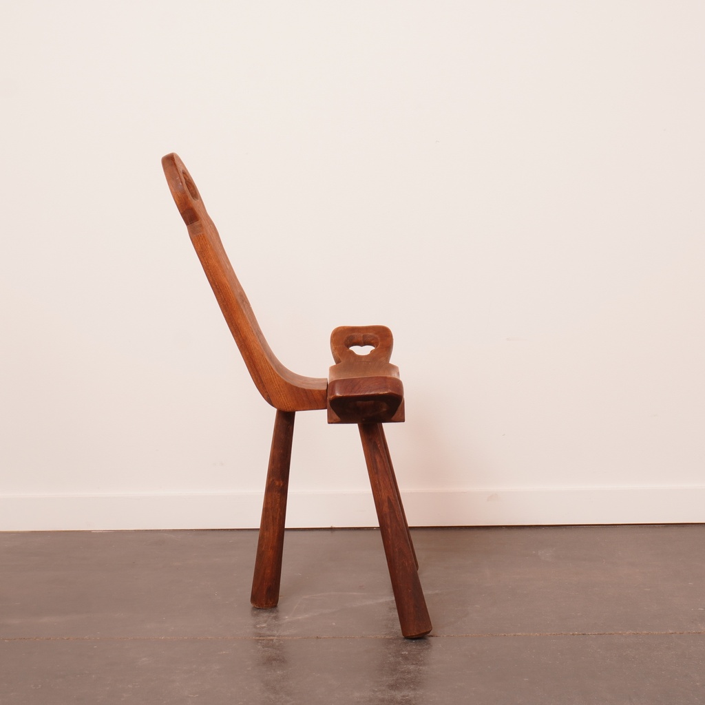 Paire de chaises "chalet de montagne"