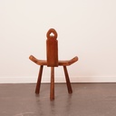 Paire de chaises "chalet de montagne"