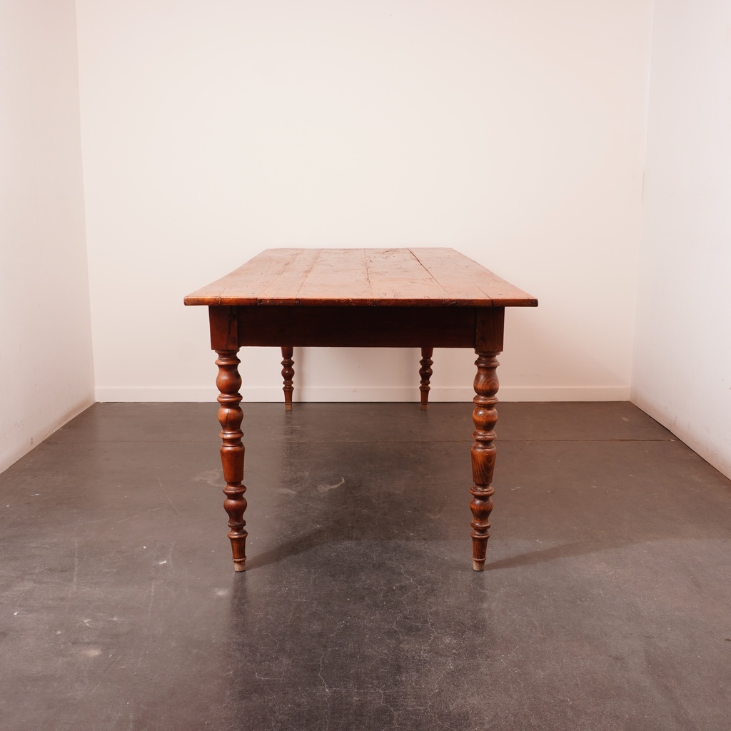 Table de ferme en chêne