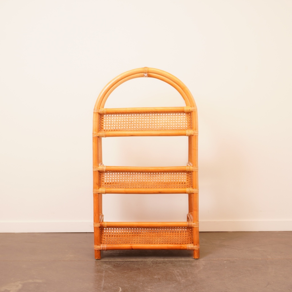 Etagère en bambou vintage