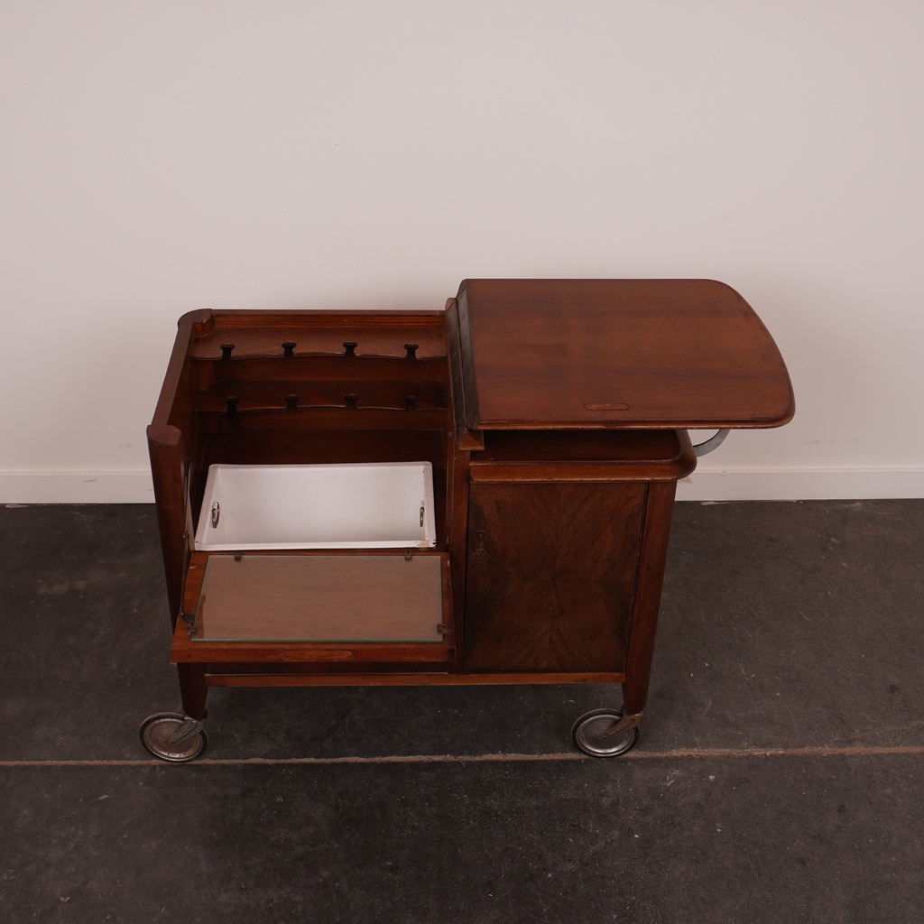 Chariot bar style Art Déco