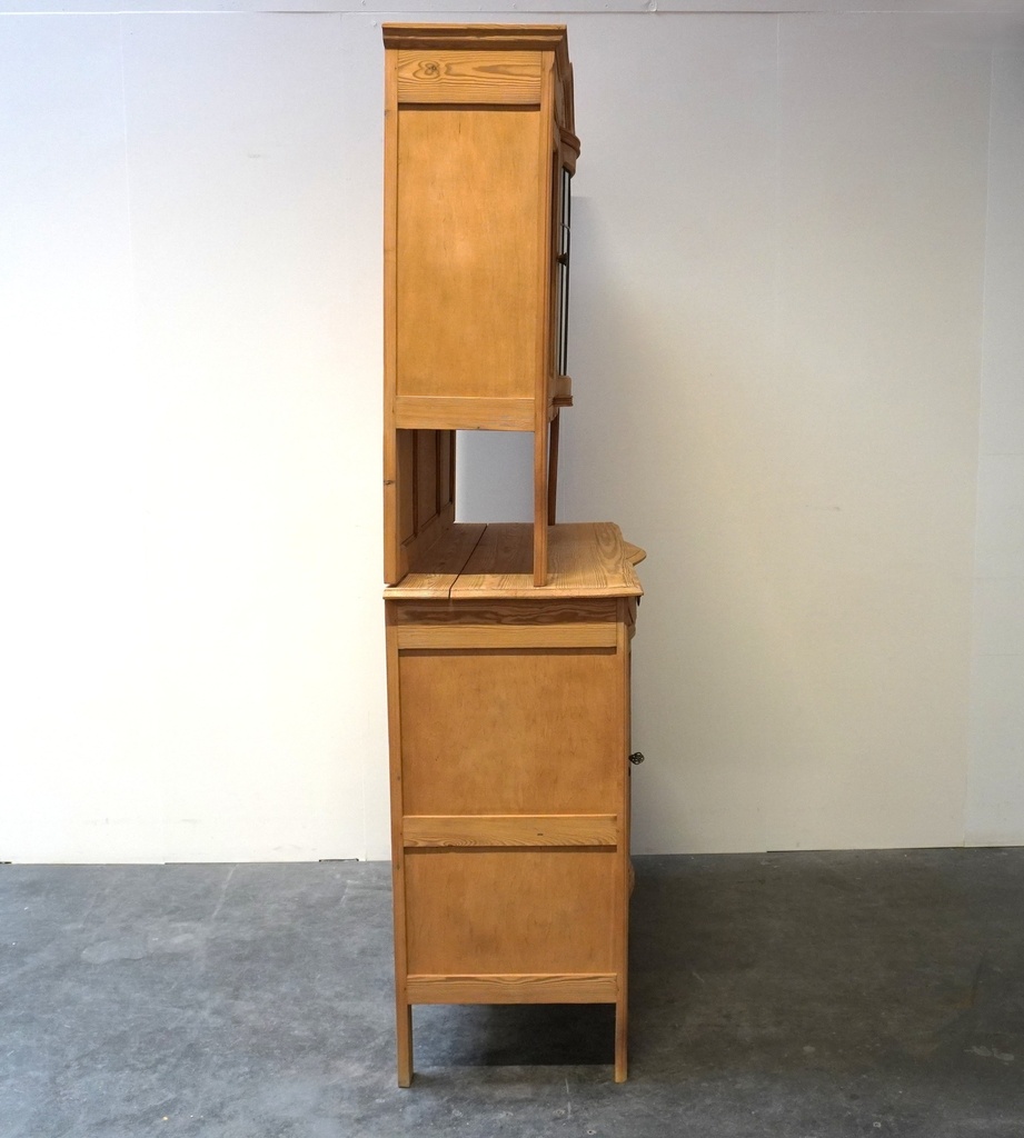 Vaisselier bois aérogommé