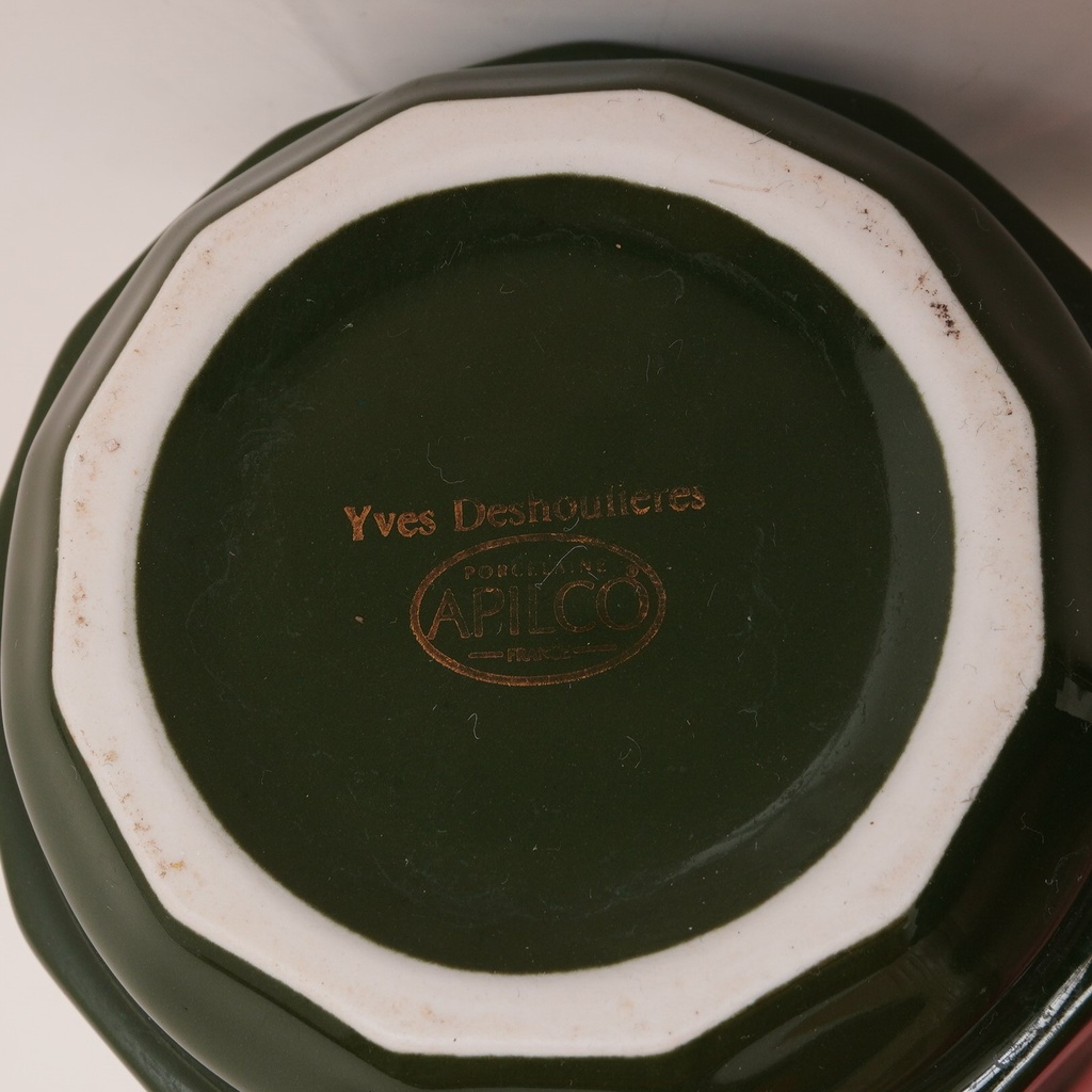 6 tasses/ss tasses APILCO Yves Deshoulières