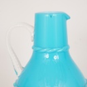Vase en verre opalin bleu "Opalina Fiorentina" années 60 - SU0068