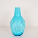 Vase en verre opalin bleu "Opalina Fiorentina" années 60 - SU0068