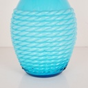Vase en verre opalin bleu "Opalina Fiorentina" années 60 - SU0068