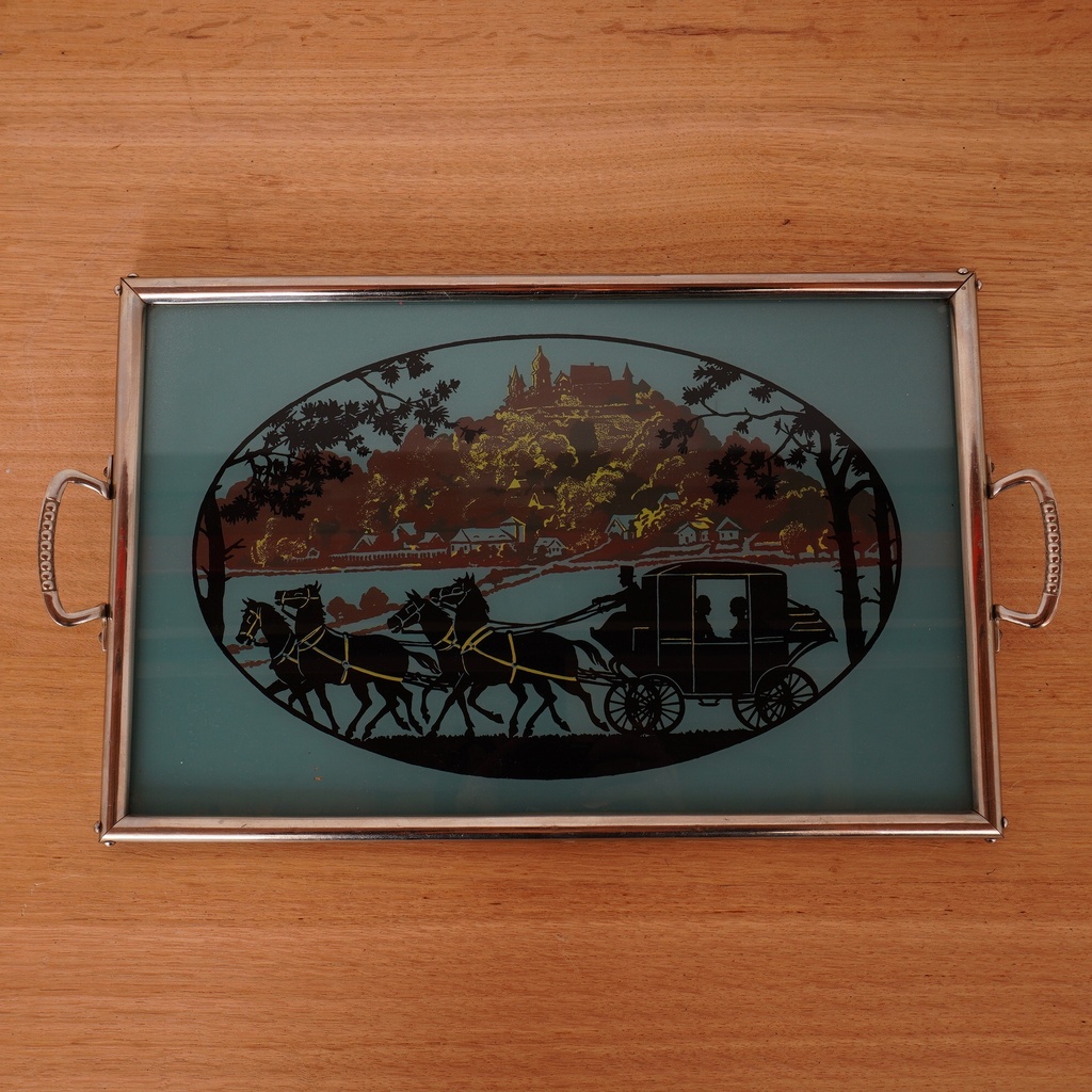 Plateau de service vintage