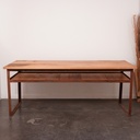 Table de style industriel vintage