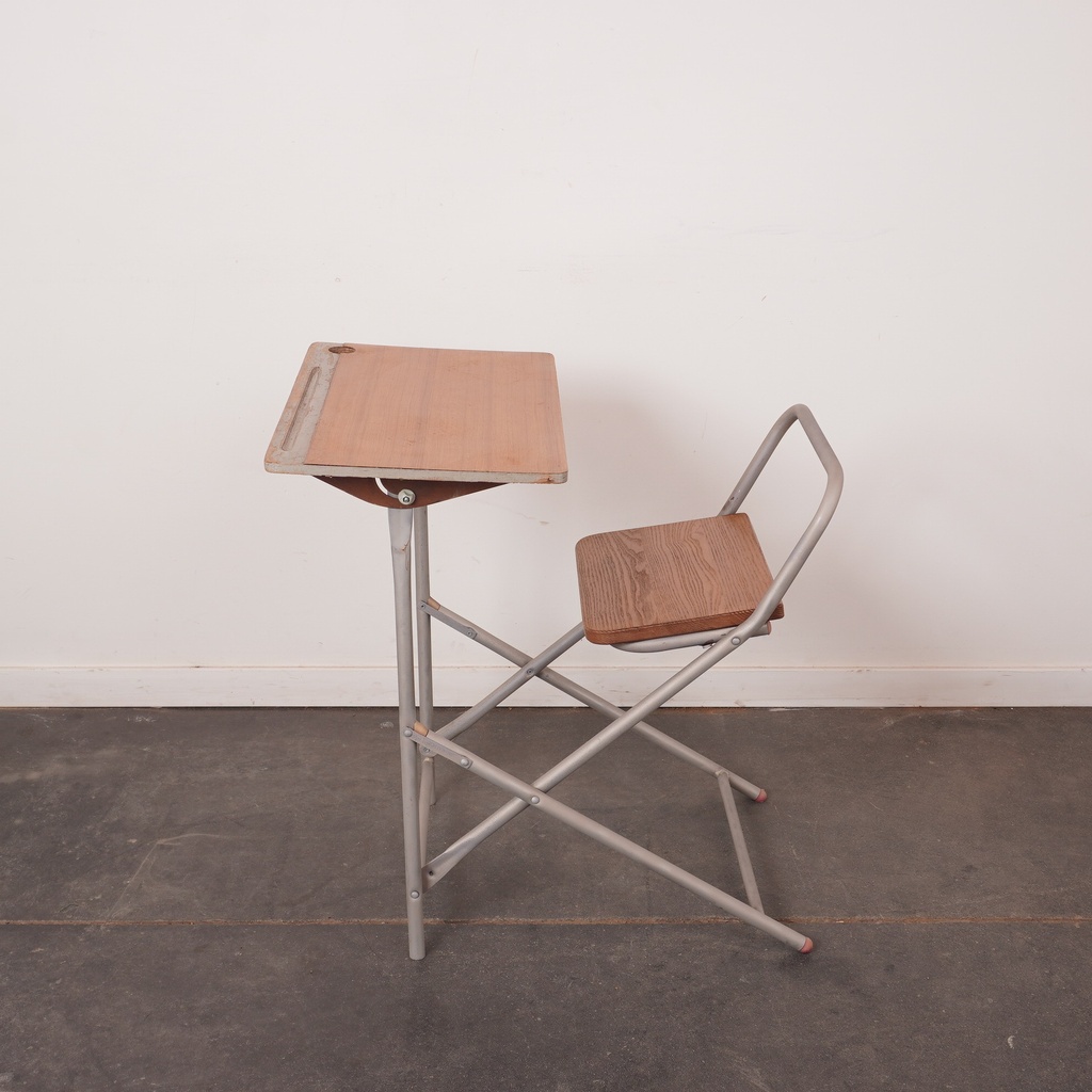 Bureau enfant pliant vintage