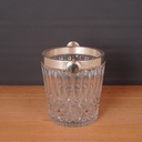 Seau à glace en cristal vintage