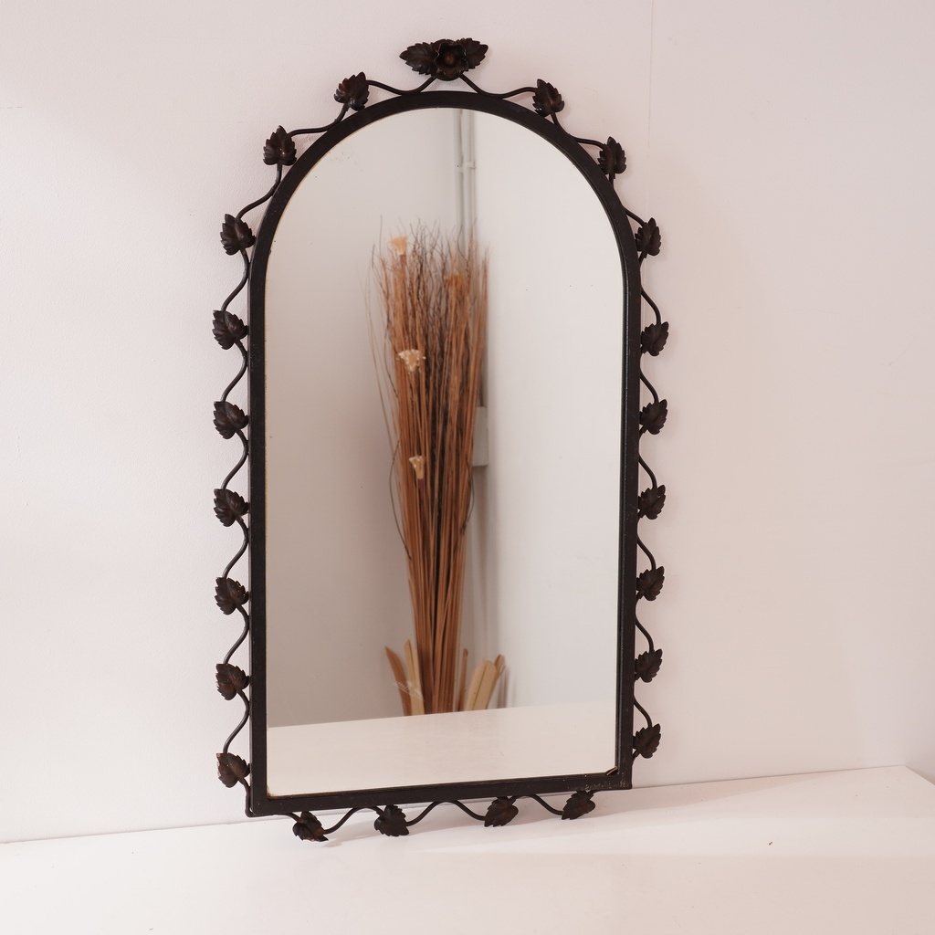 Miroir métal vintage