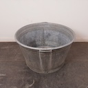 Bassine en zinc vintage