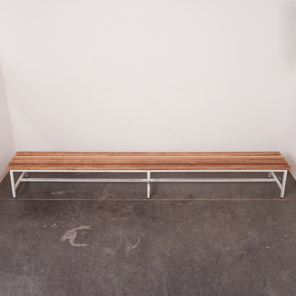 Banc d'école vintage