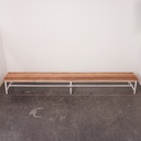 Banc d'école vintage