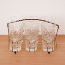 Série de 6 verres vintages