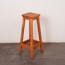 Tabouret haut en bois