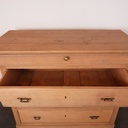 Commode en bois aérogommé
