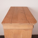 Commode en bois aérogommé