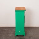 Meuble d'appoint métal/bois vintage