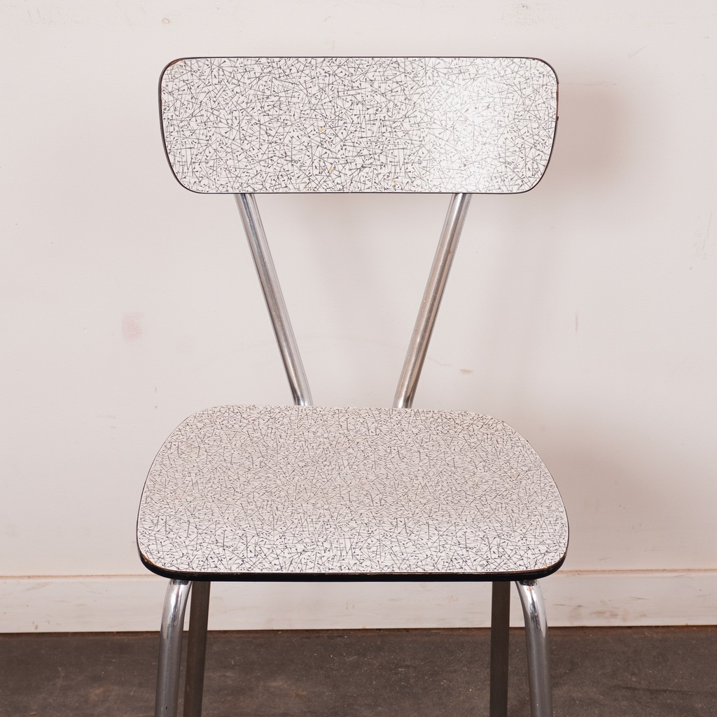 Suite chaises formica vintage