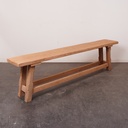 Banc bois aérogommé