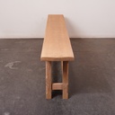 Banc bois aérogommé