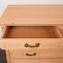 Commode bois aérogommé