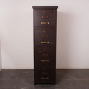 Meuble classeur bois vintage