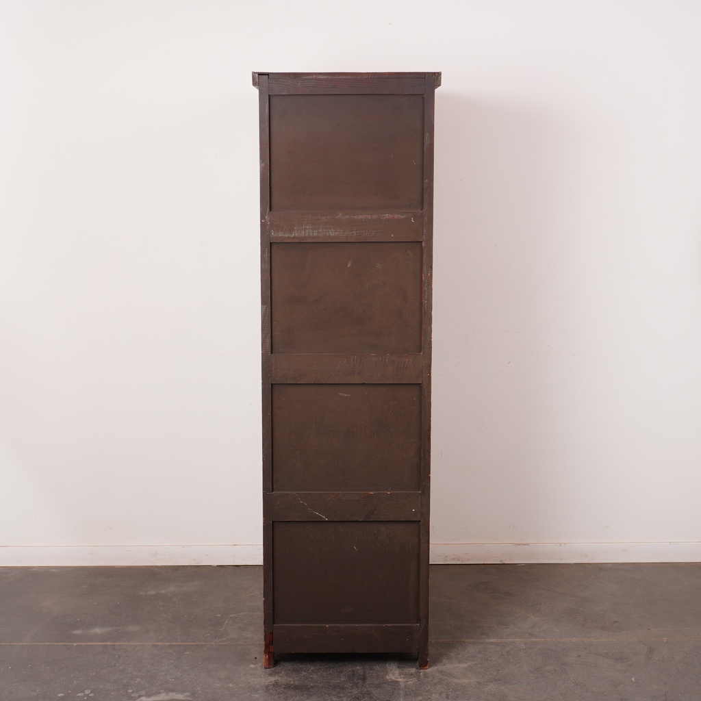 Meuble classeur bois vintage