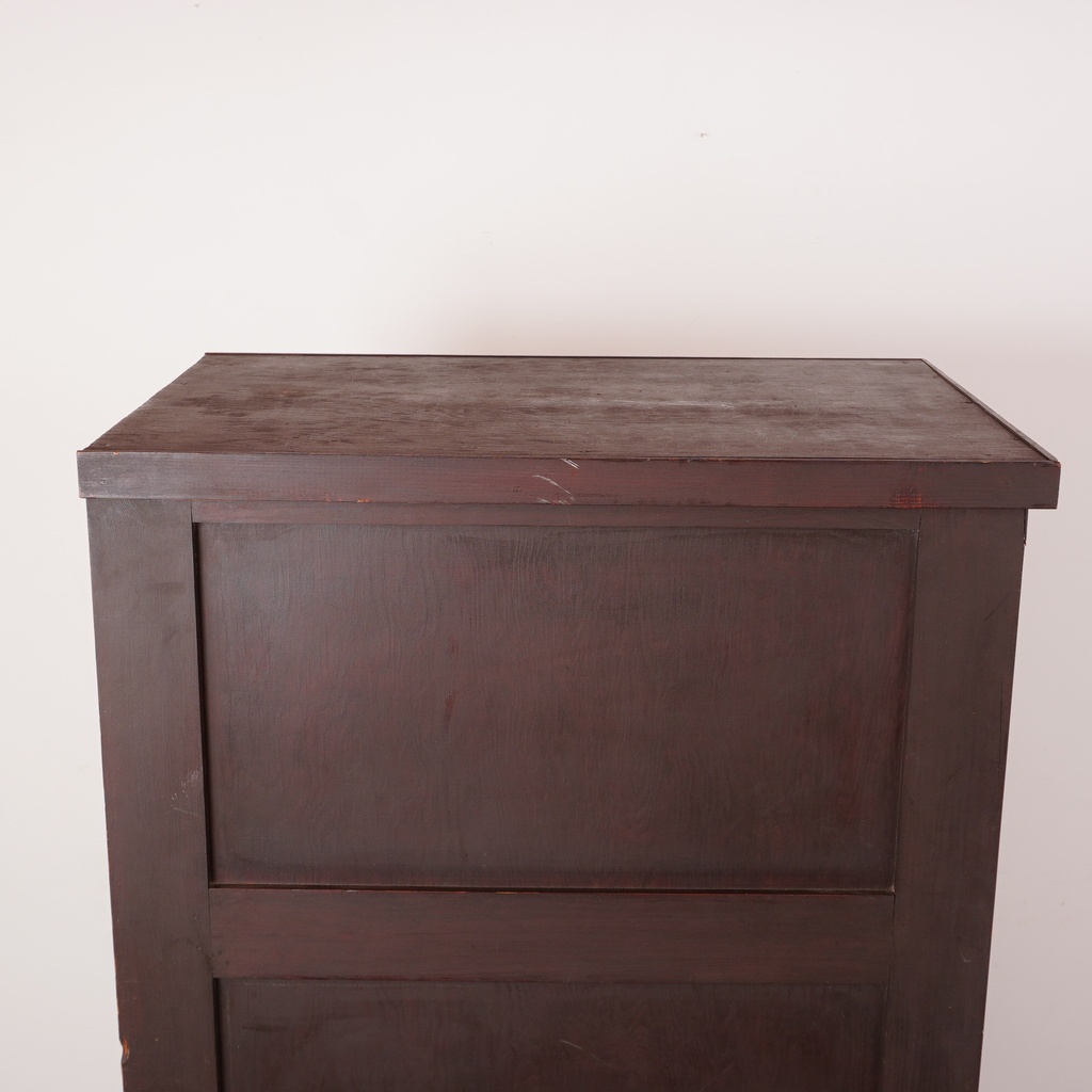 Meuble classeur bois vintage