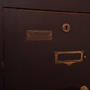 Meuble classeur bois vintage