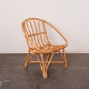 Fauteuil en bambou vintage