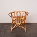 Fauteuil en bambou vintage