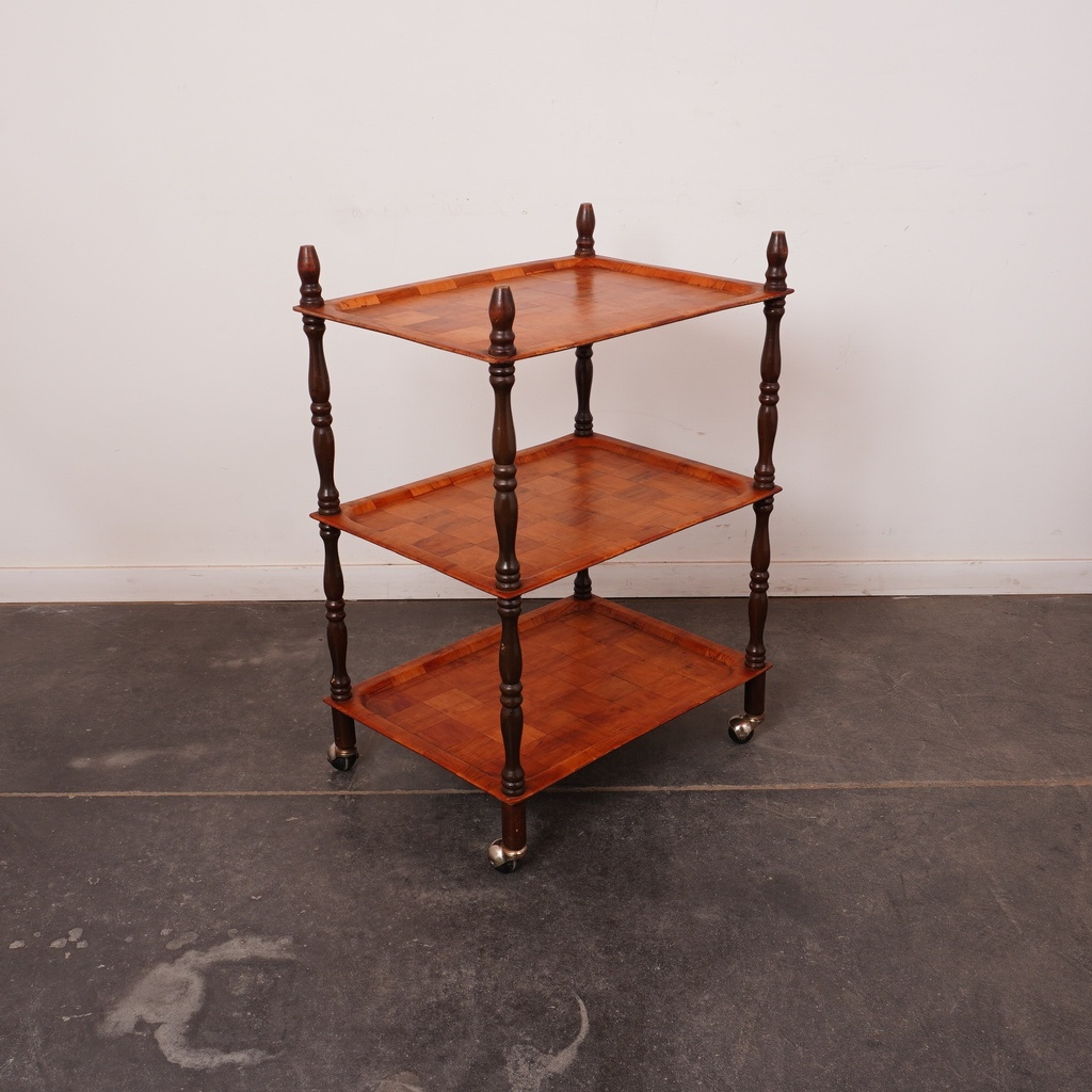 Desserte en bois vintage