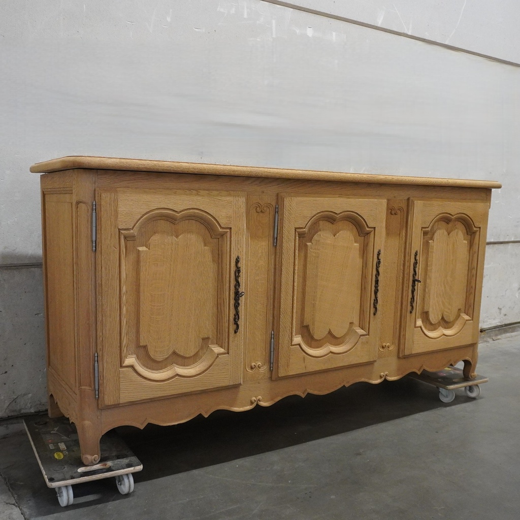 Meuble buffet bois aérogommé
