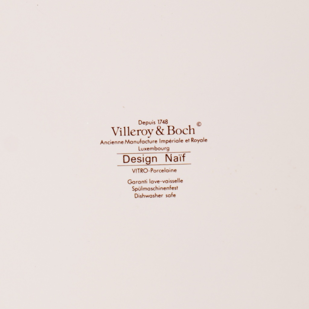 Assiette Villeroy&Boch "Naïf"