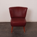 Fauteuil cocktail simili vintage