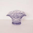 Vase/pique fleurs verre vintage