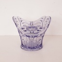 Vase/pique fleurs verre vintage