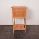 Meuble d'appoint bois aérogommé