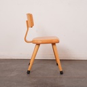 Chaise enfant en bois vintage