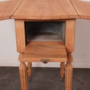 Paire tables de chevet bois aérogommé
