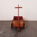 Chariot en bois vintage