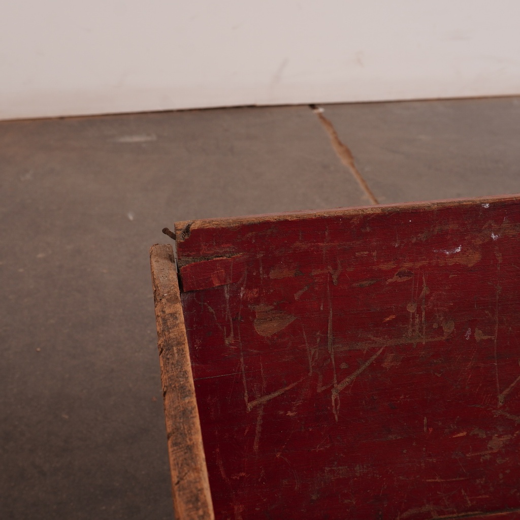 Chariot en bois vintage