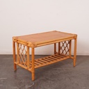 Table basse bambou vintage