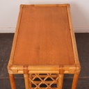 Table basse bambou vintage