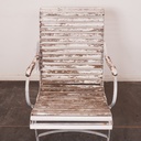 Paire fauteuils de jardin