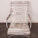 Paire fauteuils de jardin